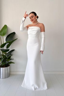 Alya Abiye Beyaz - Thumbnail