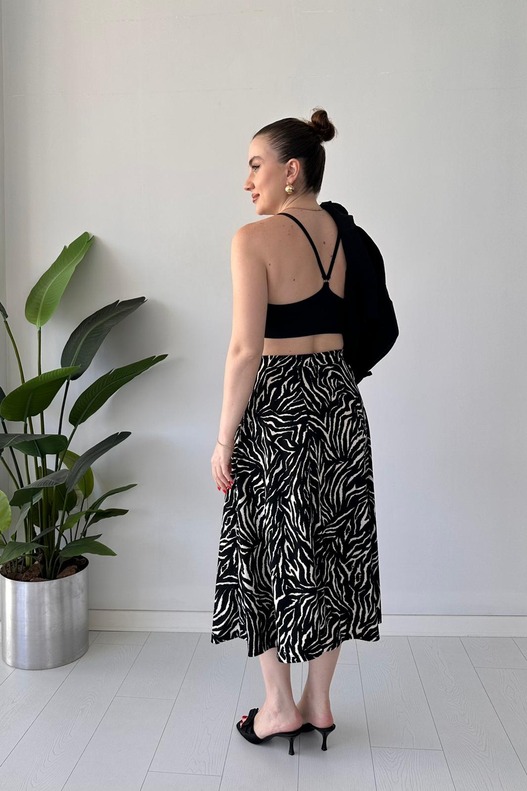 Zebra Etek Siyah - Thumbnail